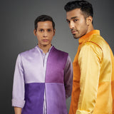 Colour block kurta sets